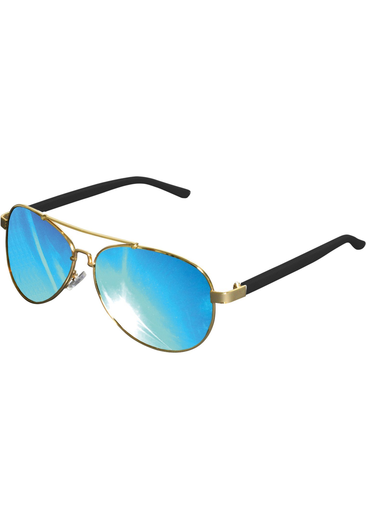MSTRDS gold/blue Mumbo Sonnenbrille Mirror Sunglasses Accessoires