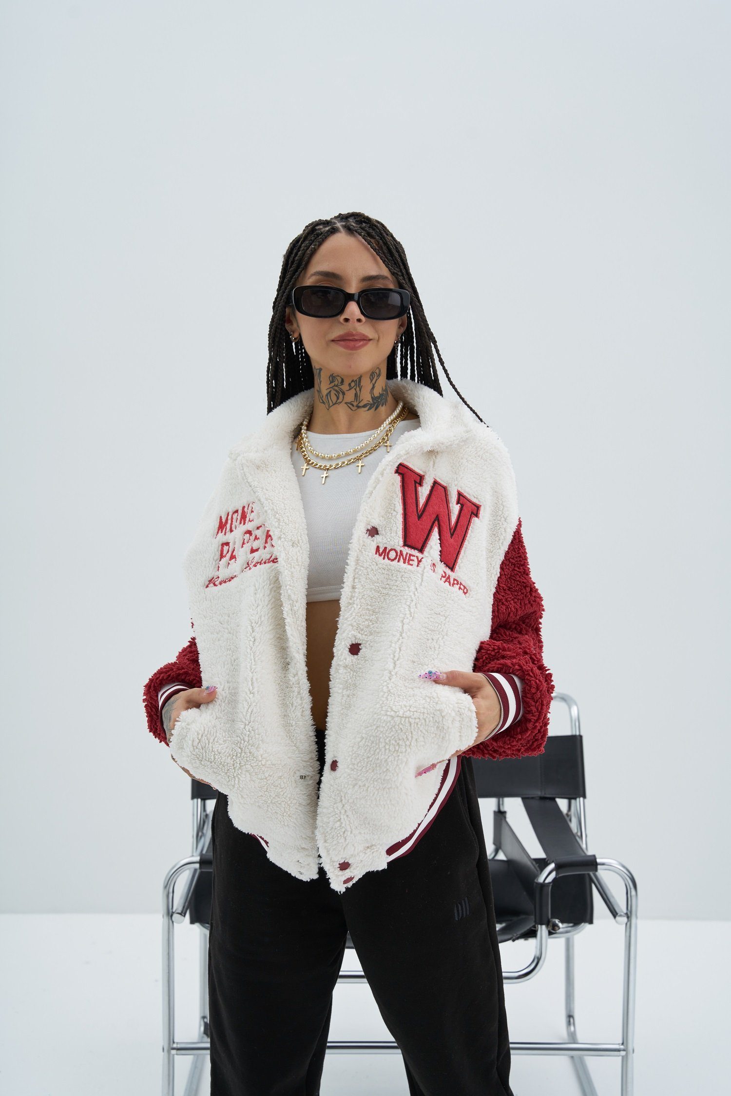 OSSY HOMER Collegejacke Teddy W College günstig online kaufen