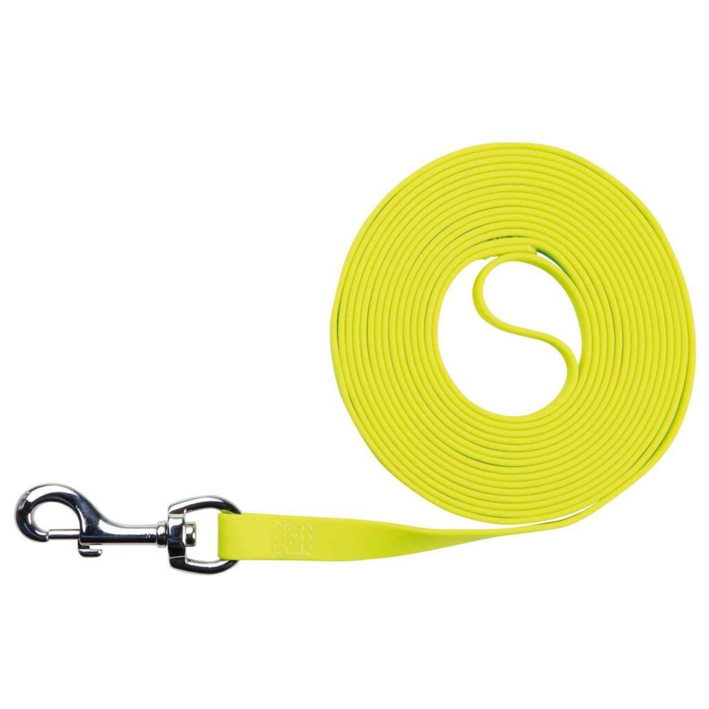 TRIXIE Schleppleine Easy Life Schleppleine - neongelb - 5 m/17 mm, Gurtband