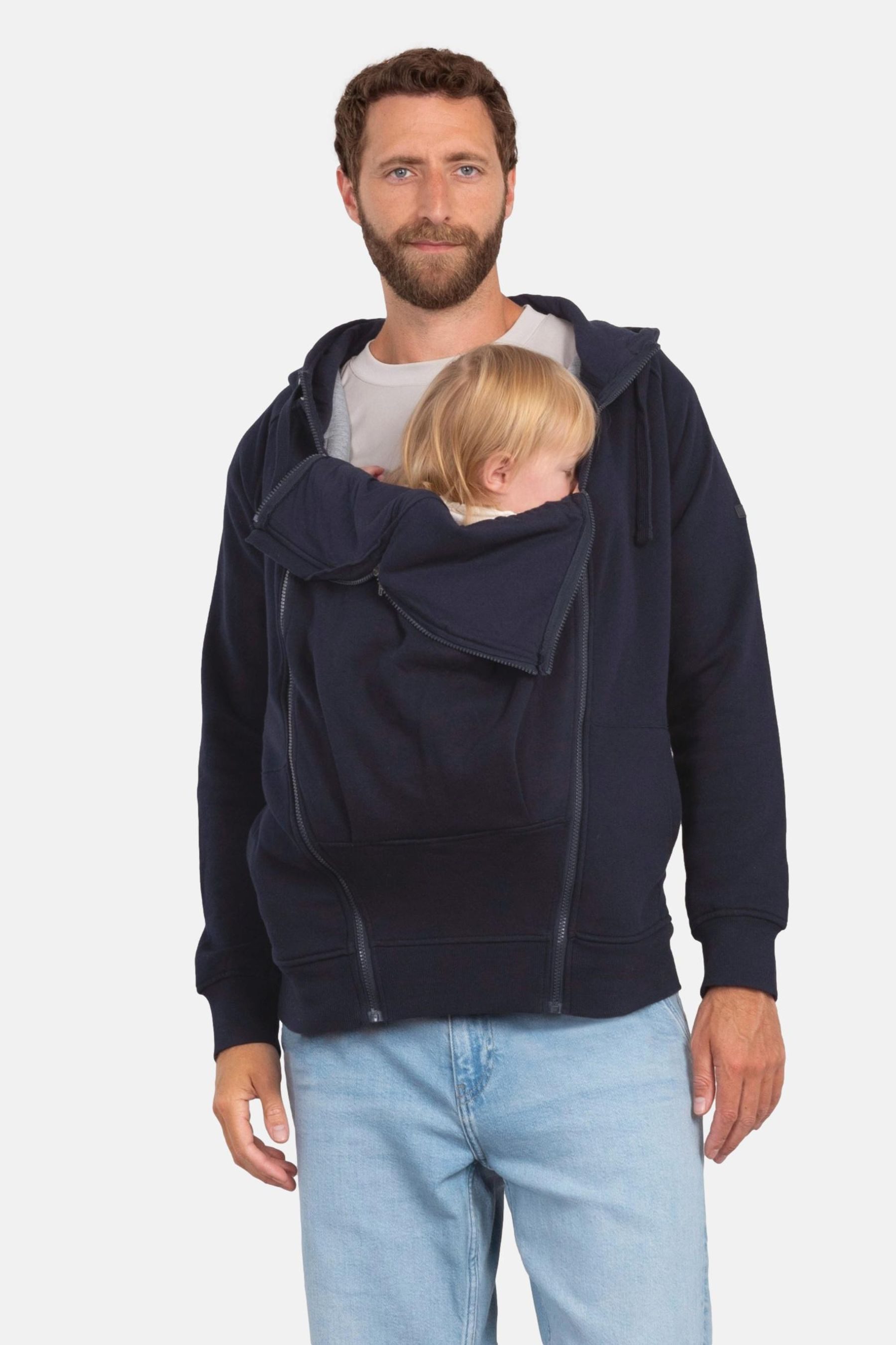 Seraphine Kapuzenpullover Seraphine Herrenoberteil zum Babytragen (1-tlg)