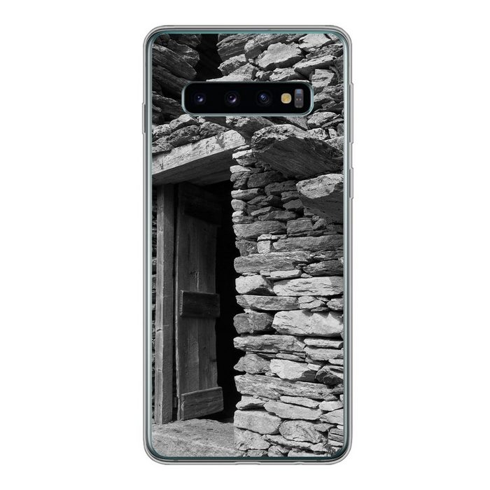 MuchoWow Handyhülle Altes Haus im Ausland Phone Case Handyhülle Samsung Galaxy S10 Silikon Schutzhülle