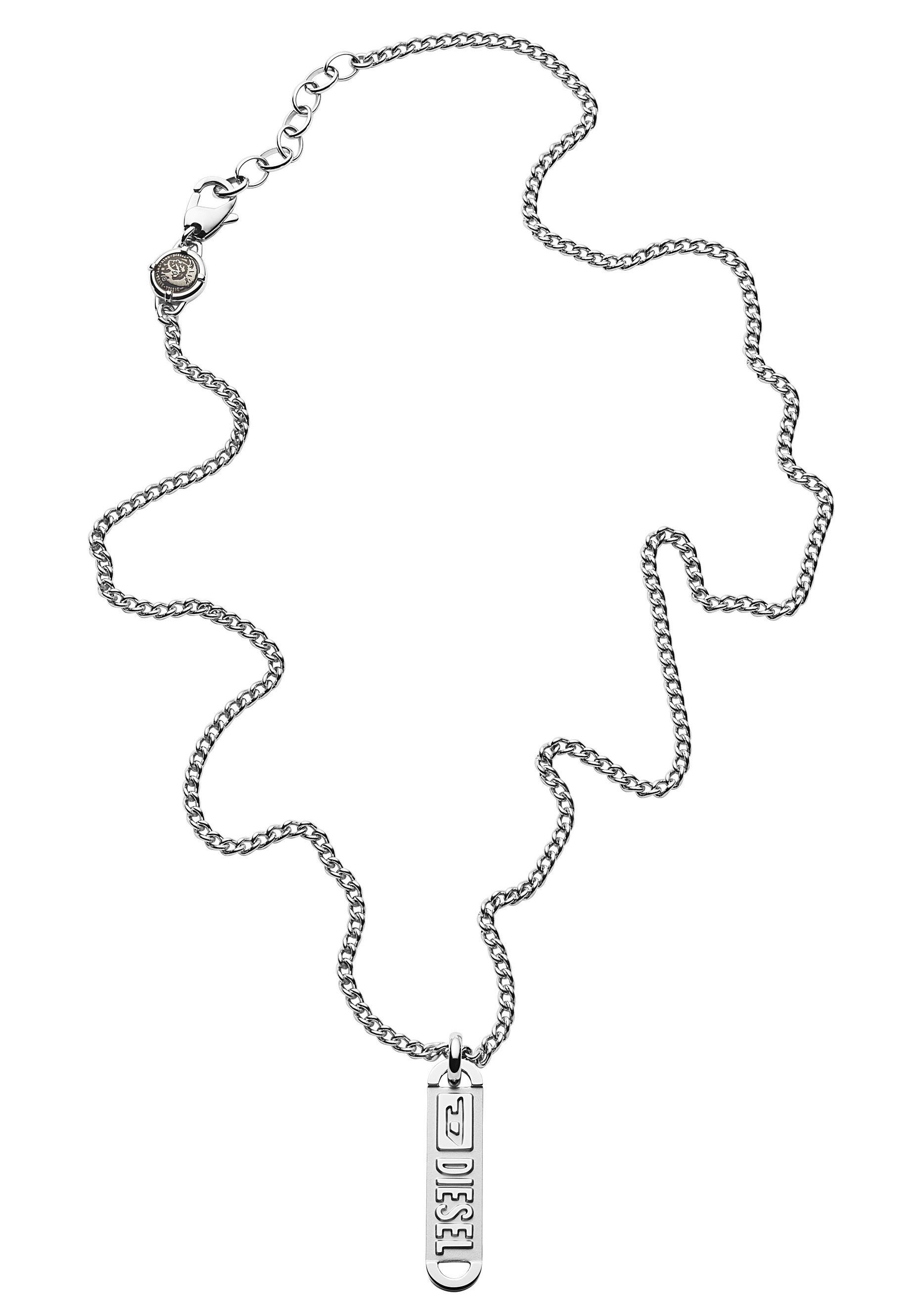 Diesel Kette mit Anhänger Schmuck Edels...
