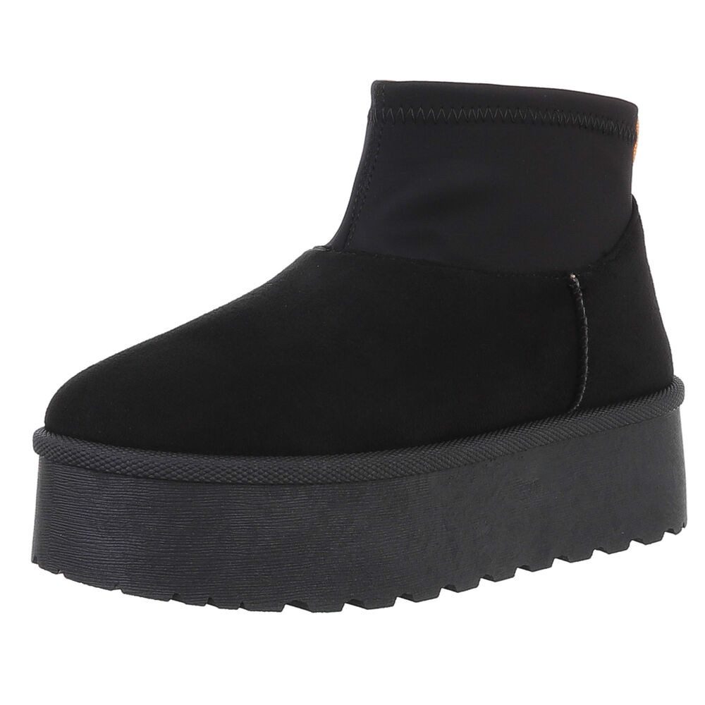 Ital-Design Damen Snowboots Freizeit Snowboots (88577271) Flach Stiefelette günstig online kaufen