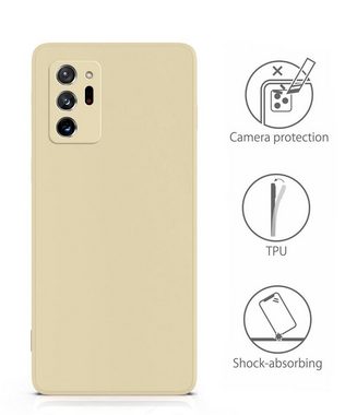 MyGadget Handyhülle Silikon Hülle für Samsung Galaxy Note 20 Ultra, robuste Schutzhülle TPU Case Slim Silikonhülle Back Cover Kratzfest