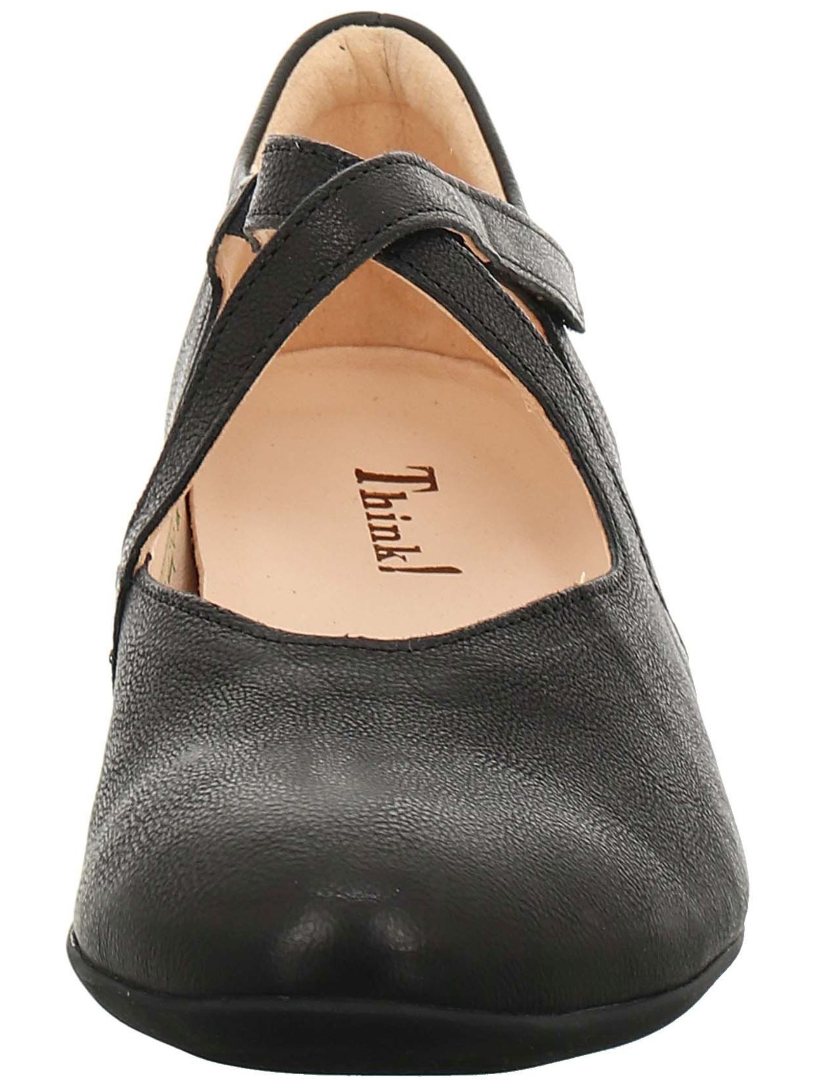 Think! Ballerinas Leder . Riemchenballerina