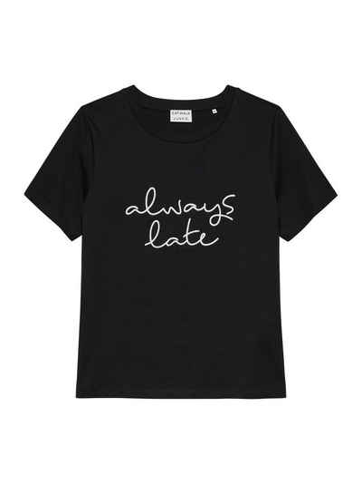 Catwalk Junkie T-Shirt - T-Shirt kurzarm - besticktes Kurzarm Shirt - Shirt - ALWAYS LATE