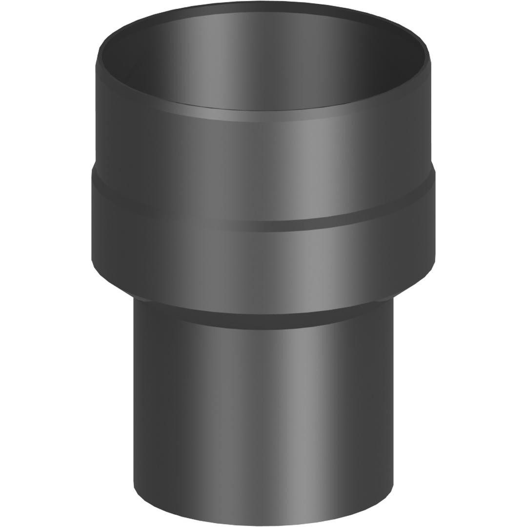 Feuercampus Ofenrohr Erweiterung - Ø 130 mm auf Ø 200 mm - schwarz, 130 mm, 200 mm
