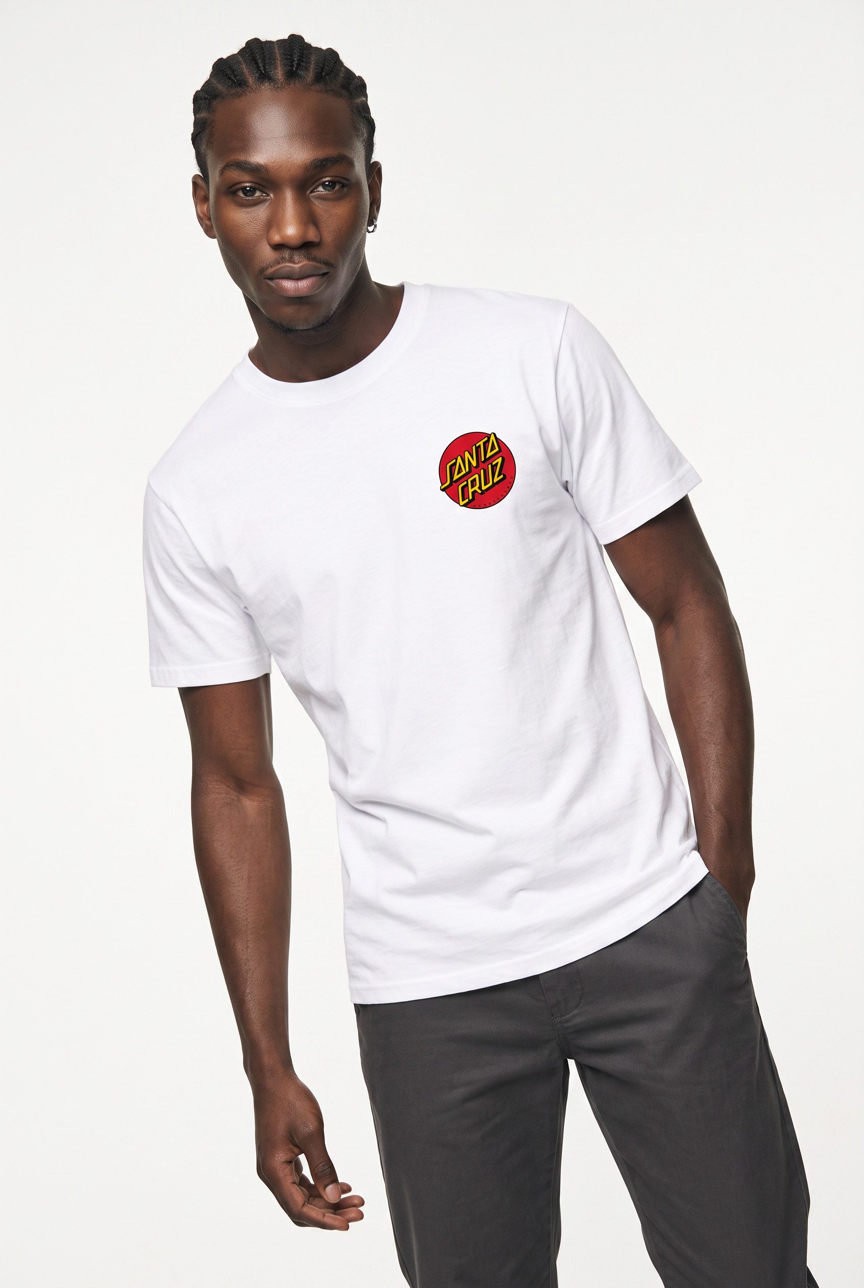 Santa Cruz T-Shirt CLASSIC DOT CHEST T-SHIRT
