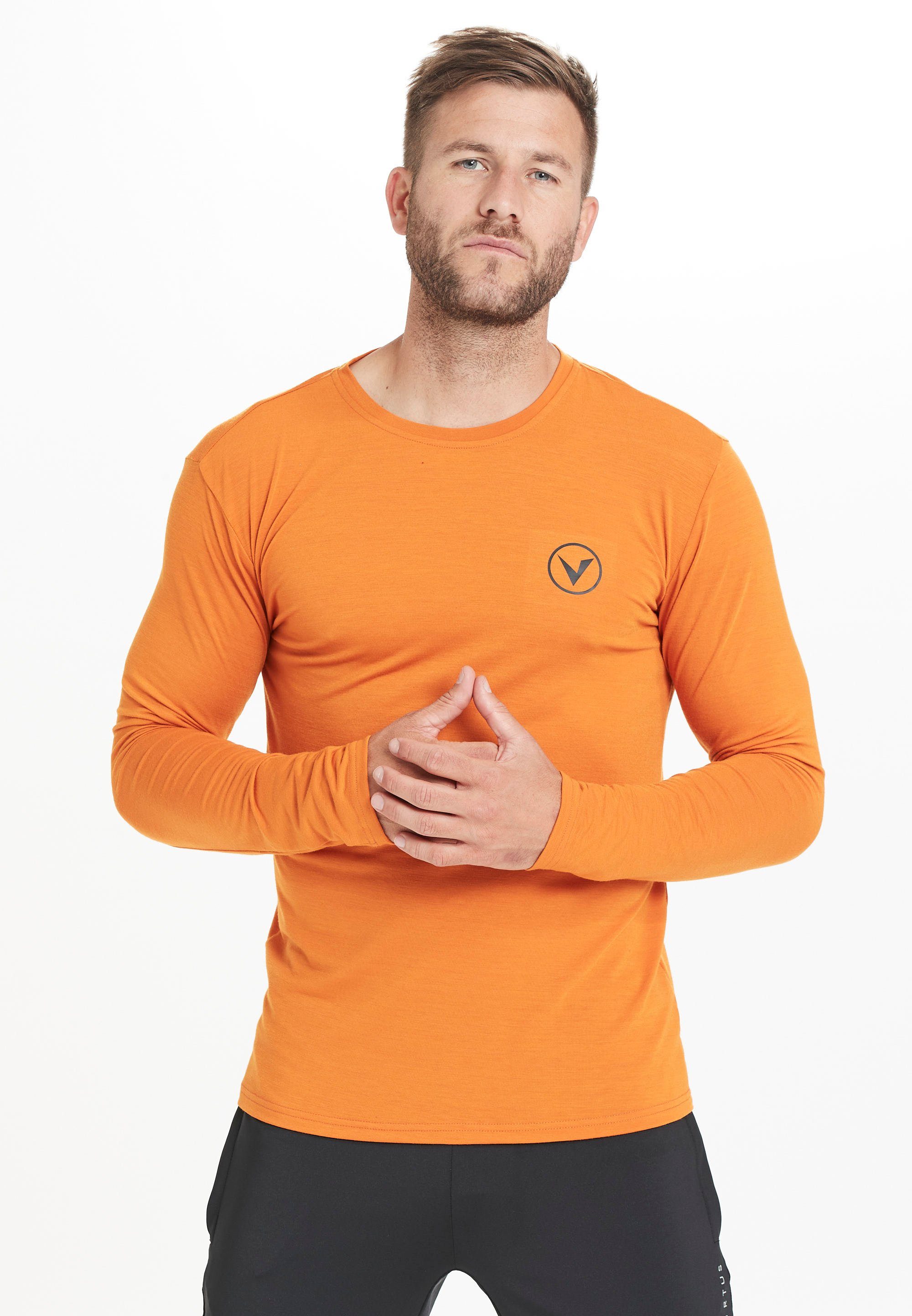 Virtus Dry-Technologie orange Langarmshirt Quick L/S JOKERS mit (1-tlg) M innovativer