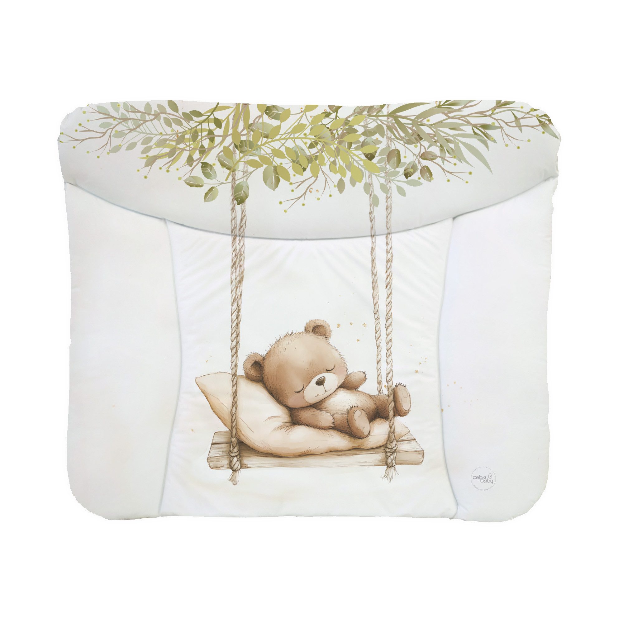 CEBA BABY Wickelauflage Weiche Wickeltischauflage 50 x 70 cm, 72 x 75 cm, 85 x 72 cm, Wickelauflage für Junge und Mädchen - Wasserdicht, abwaschbar