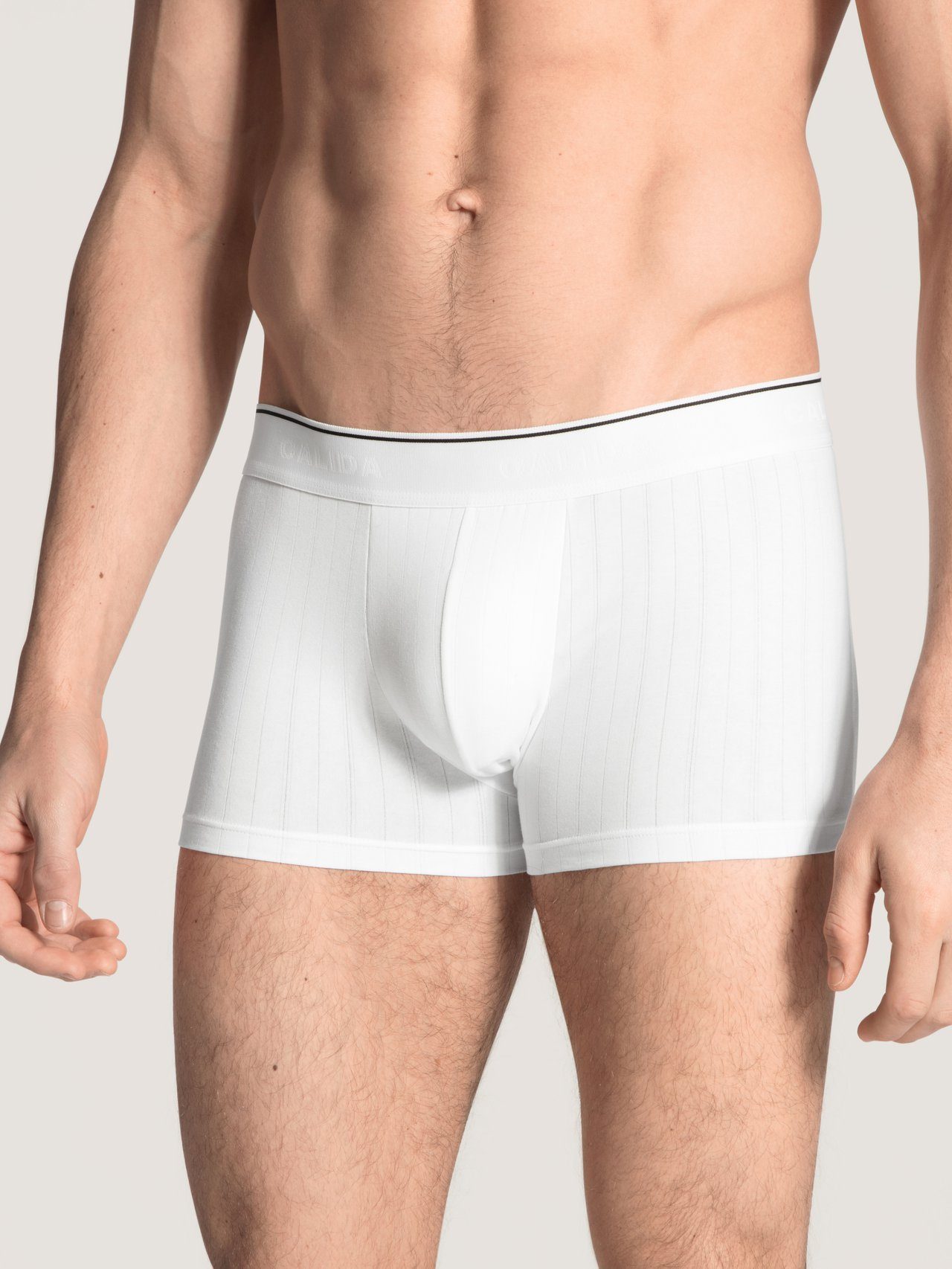 CALIDA Boxershorts Pure & Style (Packung, 3-St) Boxer Brief im attraktiven 3er-Pack weiss