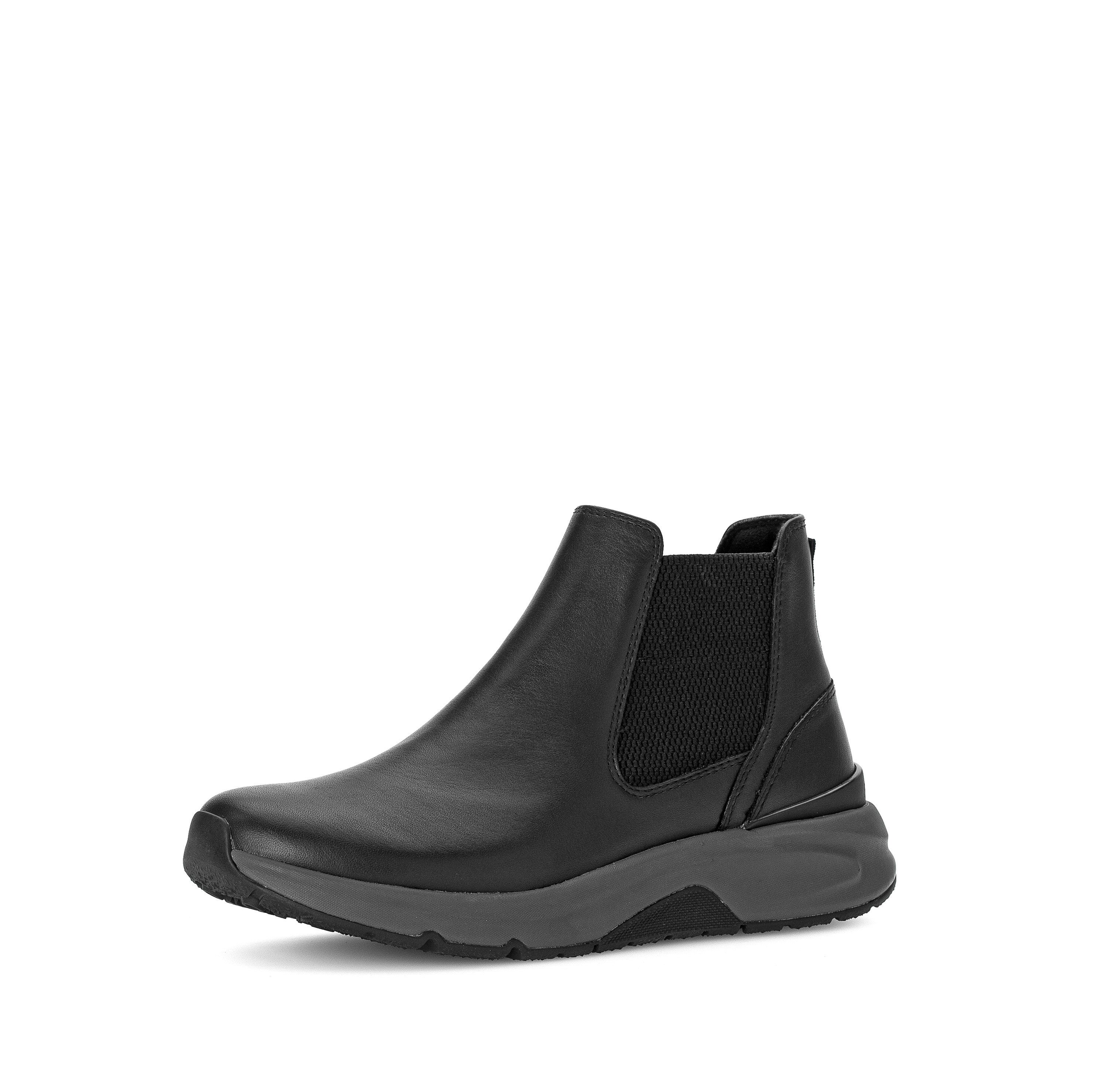 rollingsoft Chelseaboots Keilabsatz, High Top-Sneaker mit Stretcheinsatz an der Außenseite