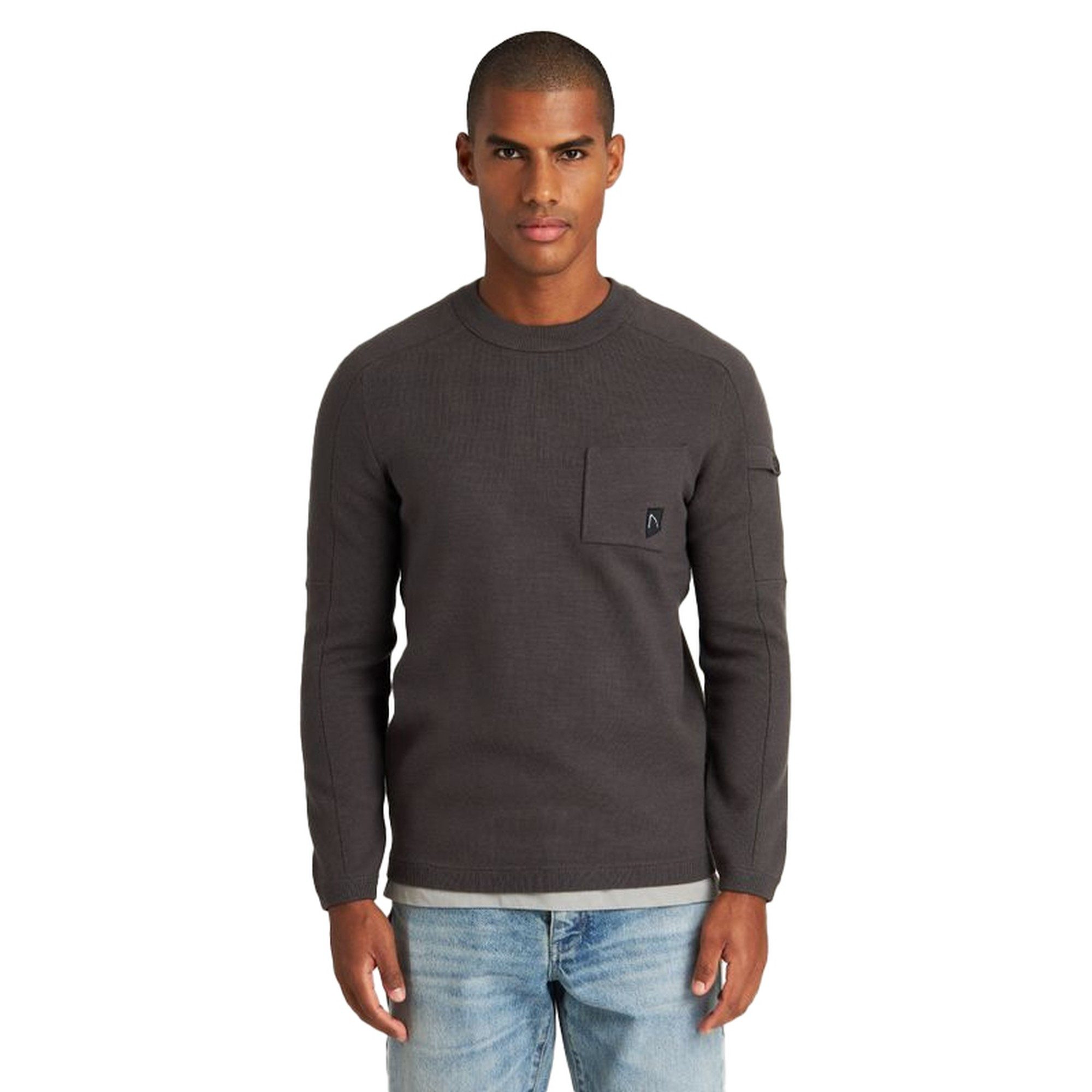 CHASIN' Sweatshirt Oscar Round Sweat, grau günstig online kaufen