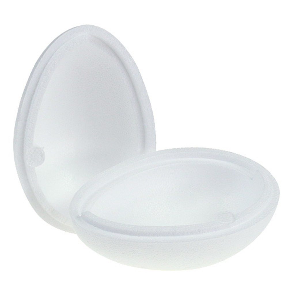 Florists Products Osterei Styroporeier 15cm 5er Set - Ideal für Basteln, Osternest, 5 Stück