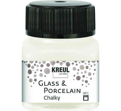 Kreul Künstlerstift Kreul Glass & Porcelain Chalky white cotton 20 ml