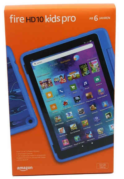Amazon Fire HD 10 Kids Pro Tablet 11. Generation 32GB WLAN 10,1 Zoll Tablet (10,1", 32 GB, inkl Schutzhülle, kindergerechte Nutzung)