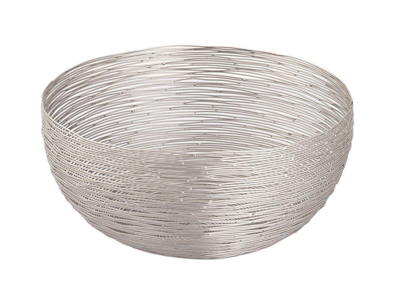 tinkaro Dekoobjekt ALARICO Metall Brotkorb Silber (1 St). Reduzierter Preis € 123,95. Unverbindliche Preisempfehlung € 156,95