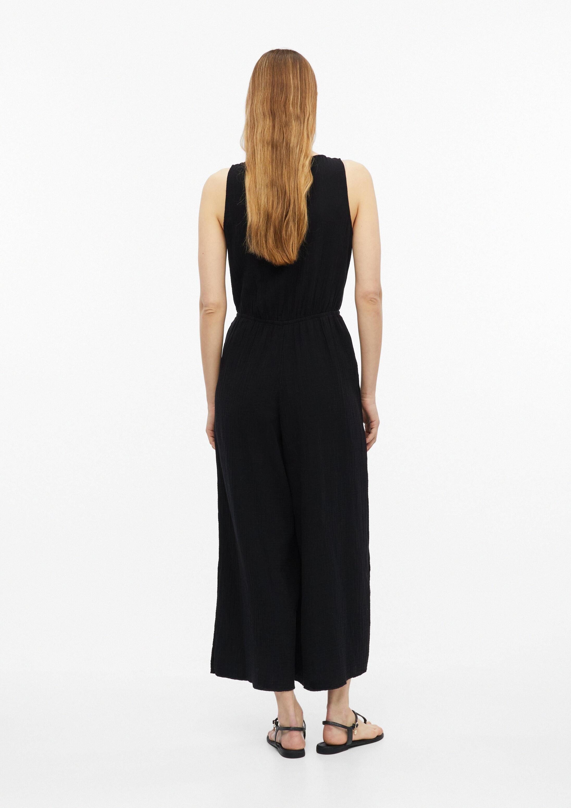 s.Oliver Jumpsuit Overall Overall aus Musselin mit elastischer Taille