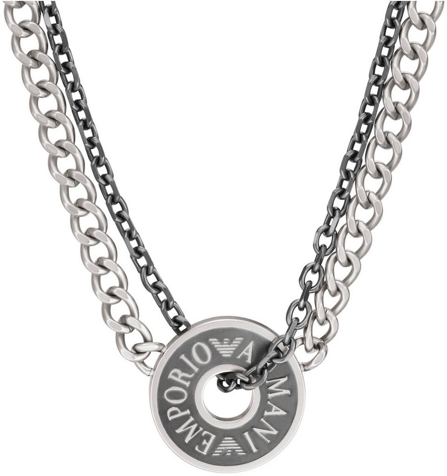 Emporio Armani Kette mit Anhänger Schmu... Emporio Armani Kette mit Anhänger Schmu...