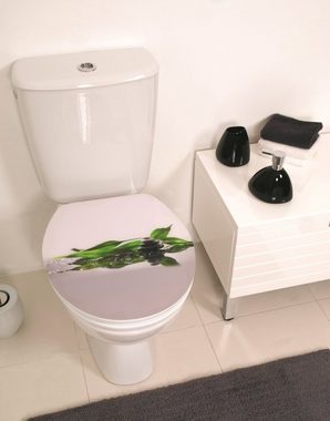 spirella WC-Sitz SPA, Toilettendeckel MDF, Hochglanz, mit Absenkautomatik - hochwertige und solide Qualität
