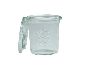 MamboCat Einmachglas 48er Set Weck Gläser 140 ml Sturzgläser mit 48 Glasdeckeln, Glas