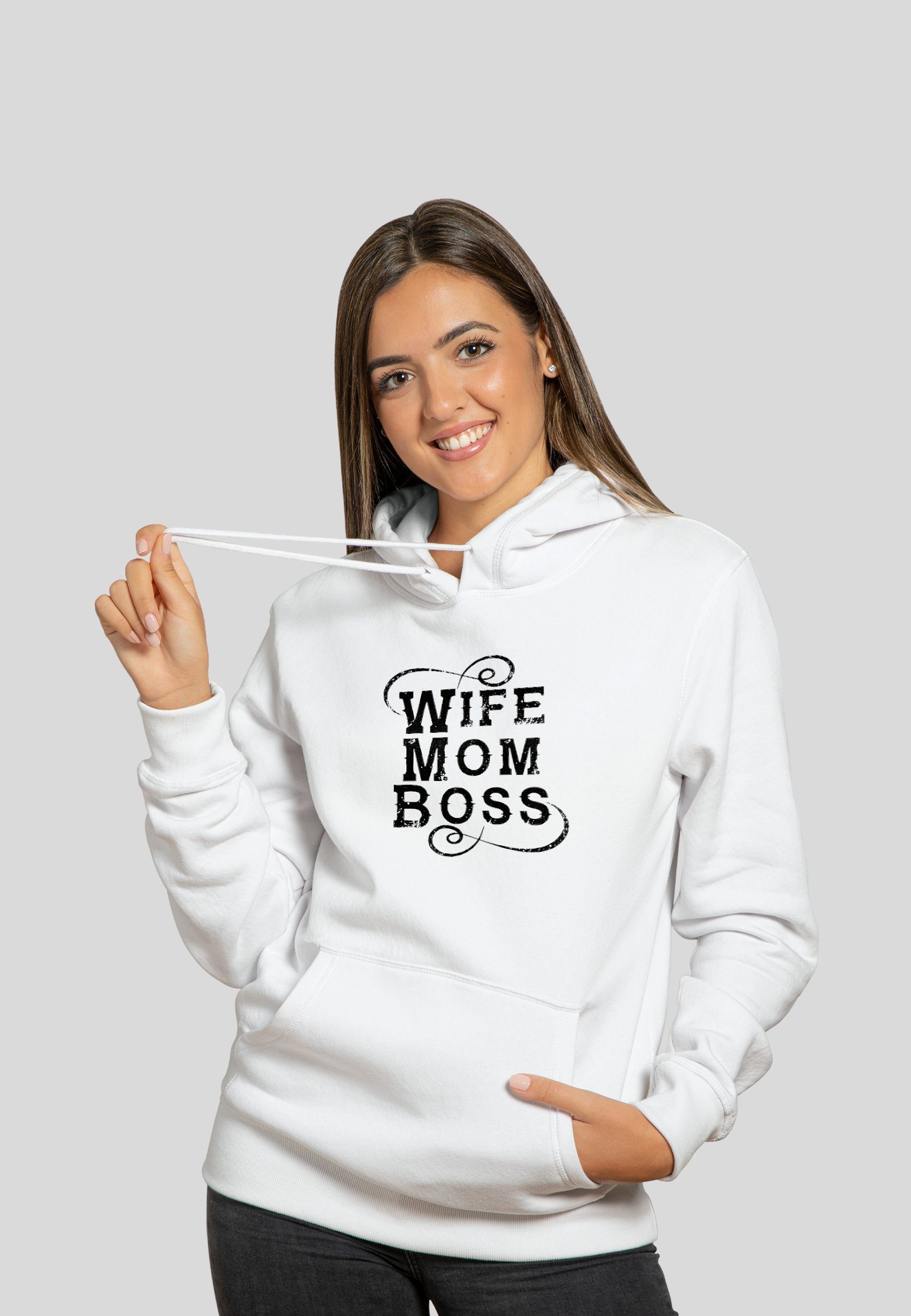 Fashion Mom Hoodie mamino Boss Wife