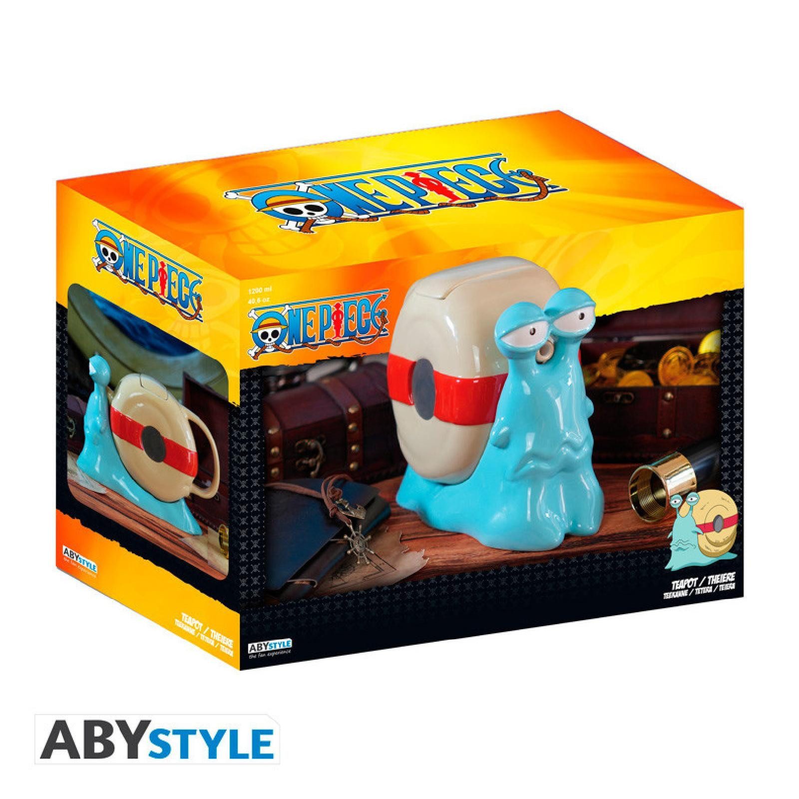 ABYstyle Teekanne ONE PIECE - Teapot - Transponder Snail