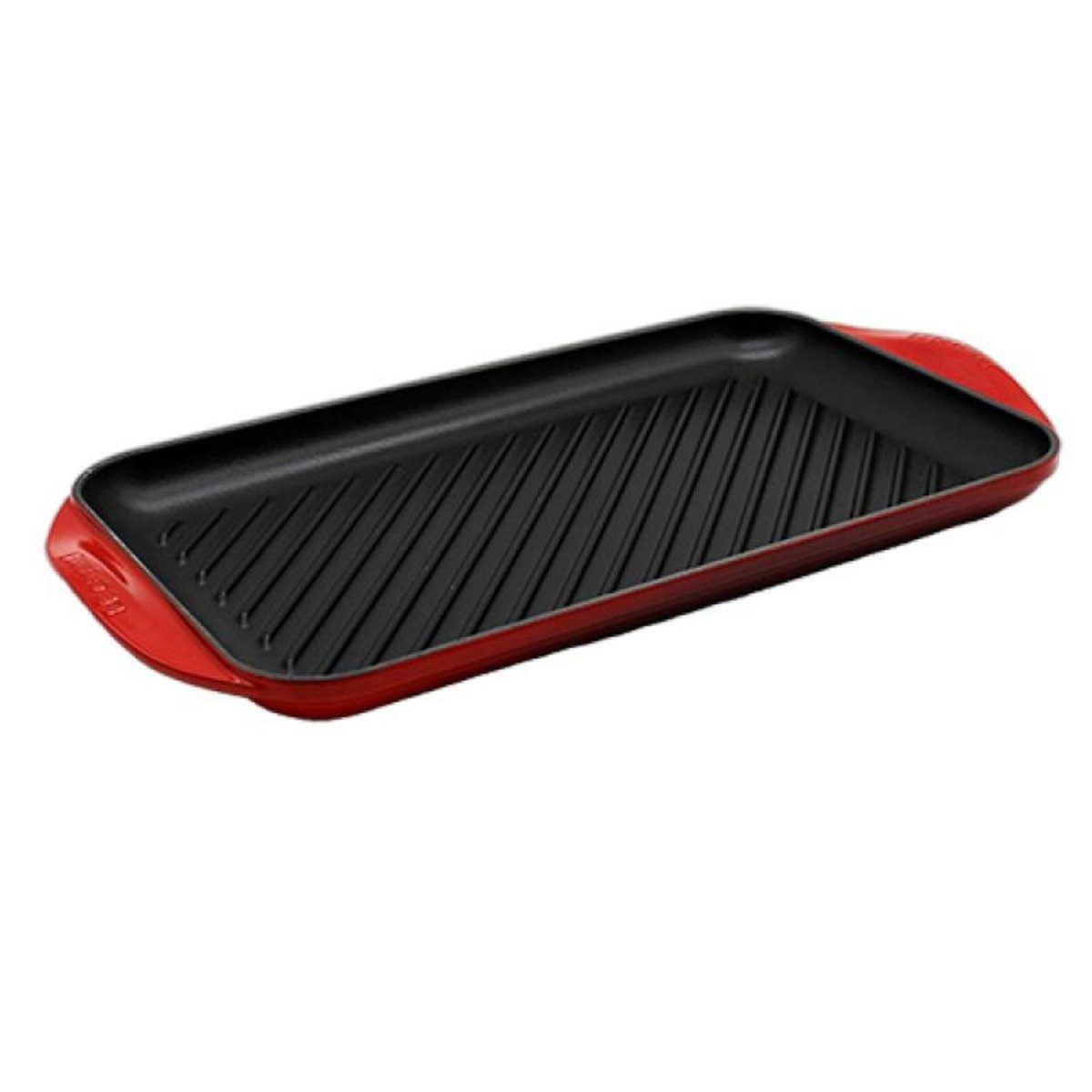LE CREUSET Grillplatte Creuset Grillplatte extragroß kirschrot