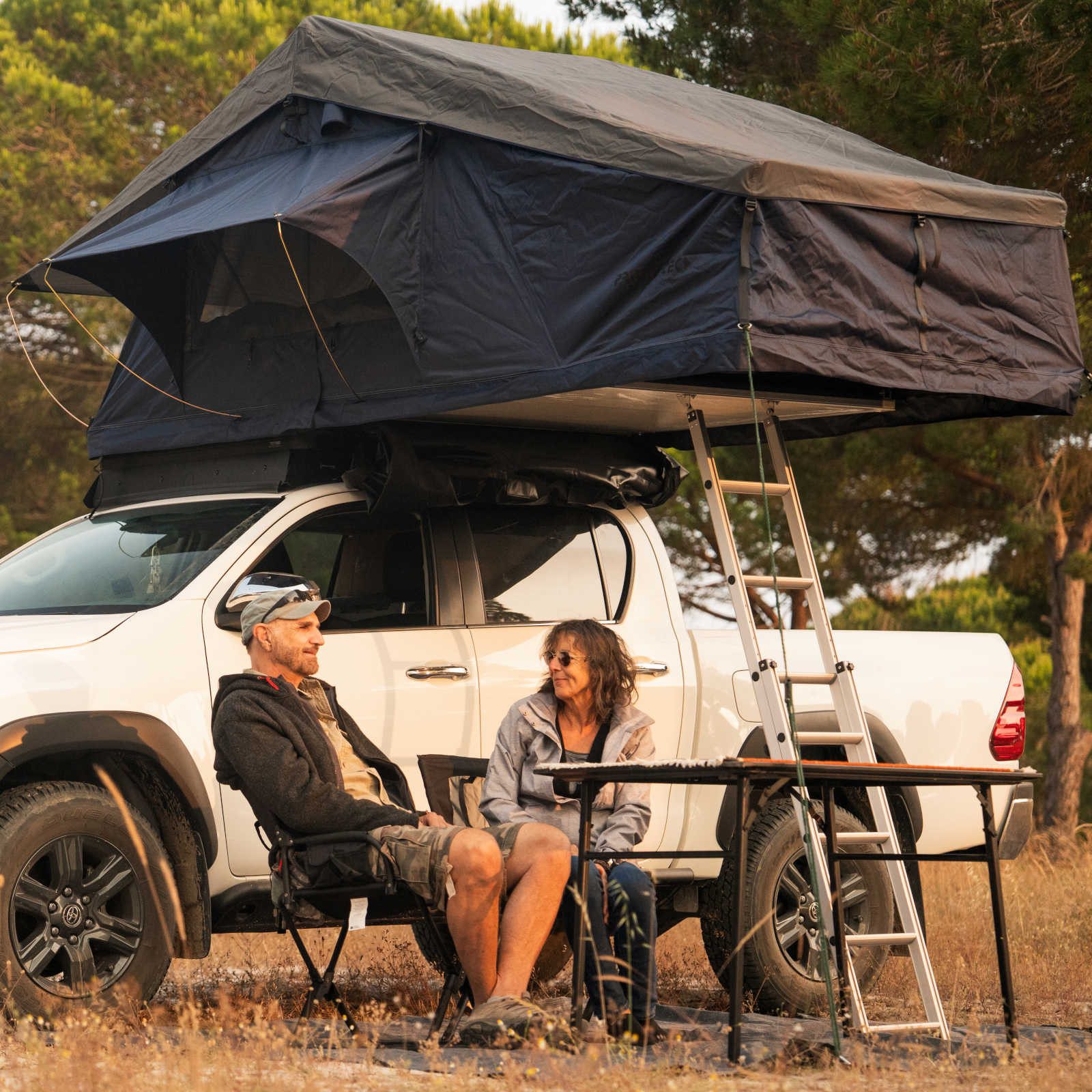 Prime Tech Dachzelt Extended Pro XL, Personen: 3