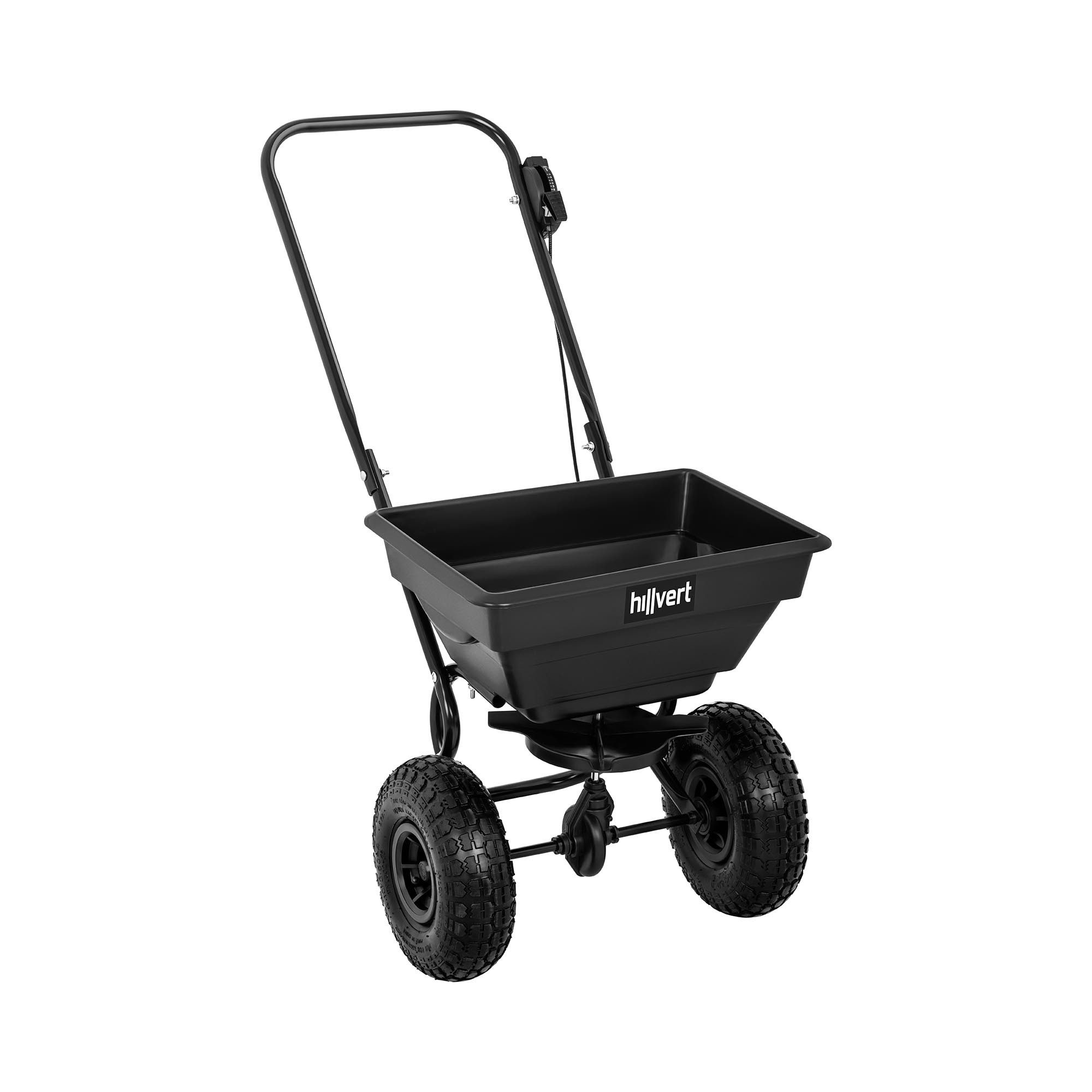 Hillvert Streuwagen 15 L Düngerstreuer Düngerwagen Schleuderstreuer Saatgut günstig online kaufen