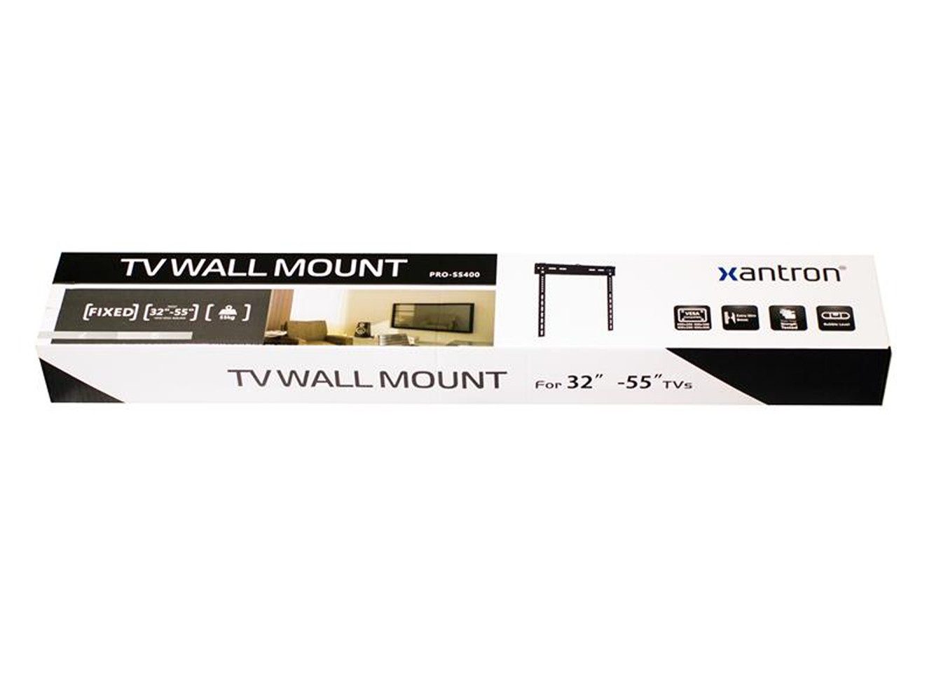 Xantron TV-Wandhalterung für Monitore 32-55" fix, ultraflach, PRO-SS400