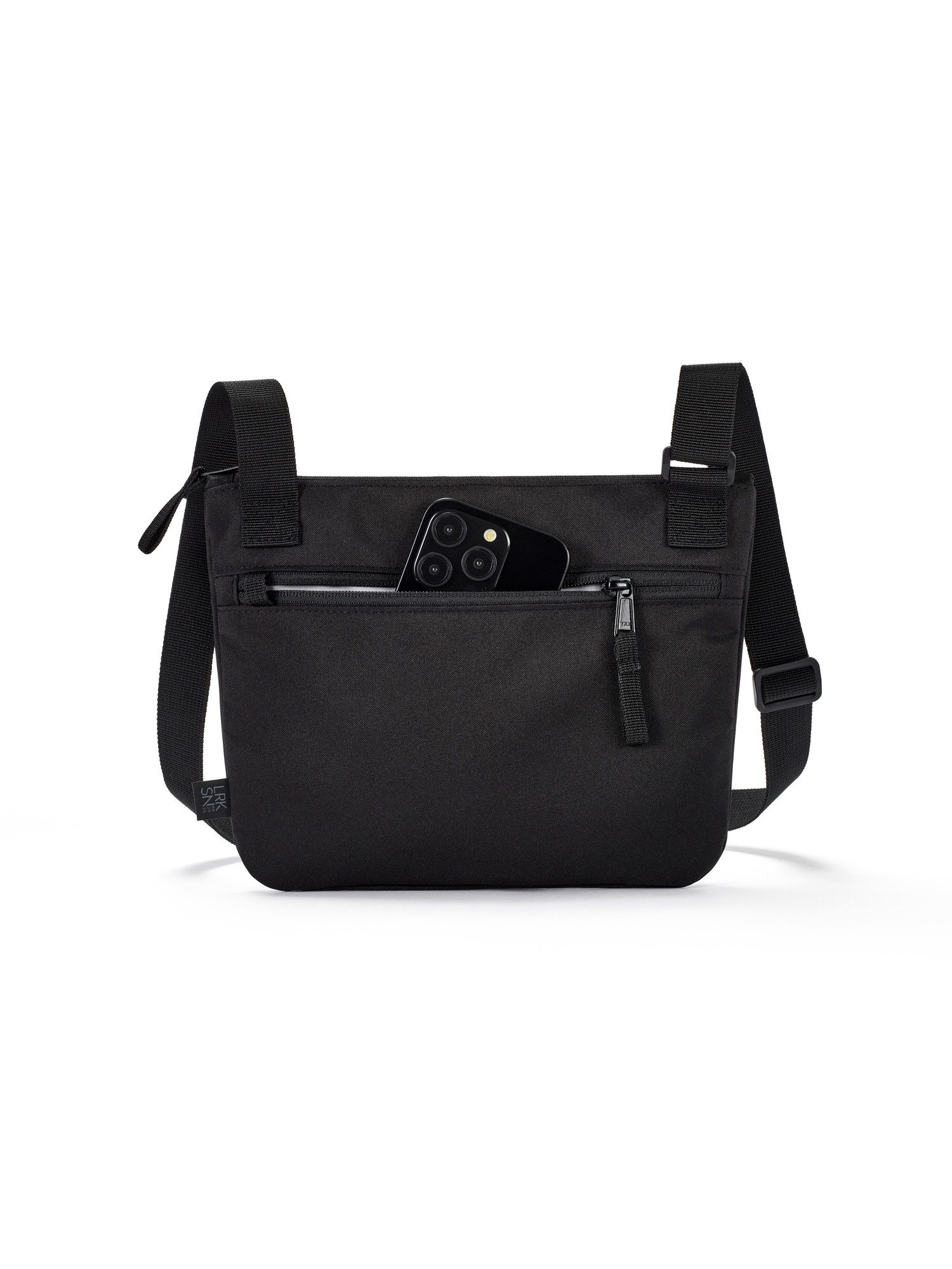 LARKSON Umhängetasche Henrik Umhängetasche mit Anti-Diebstahl-Sicherung, Flache Crossbody Bag, Wasserabweisend