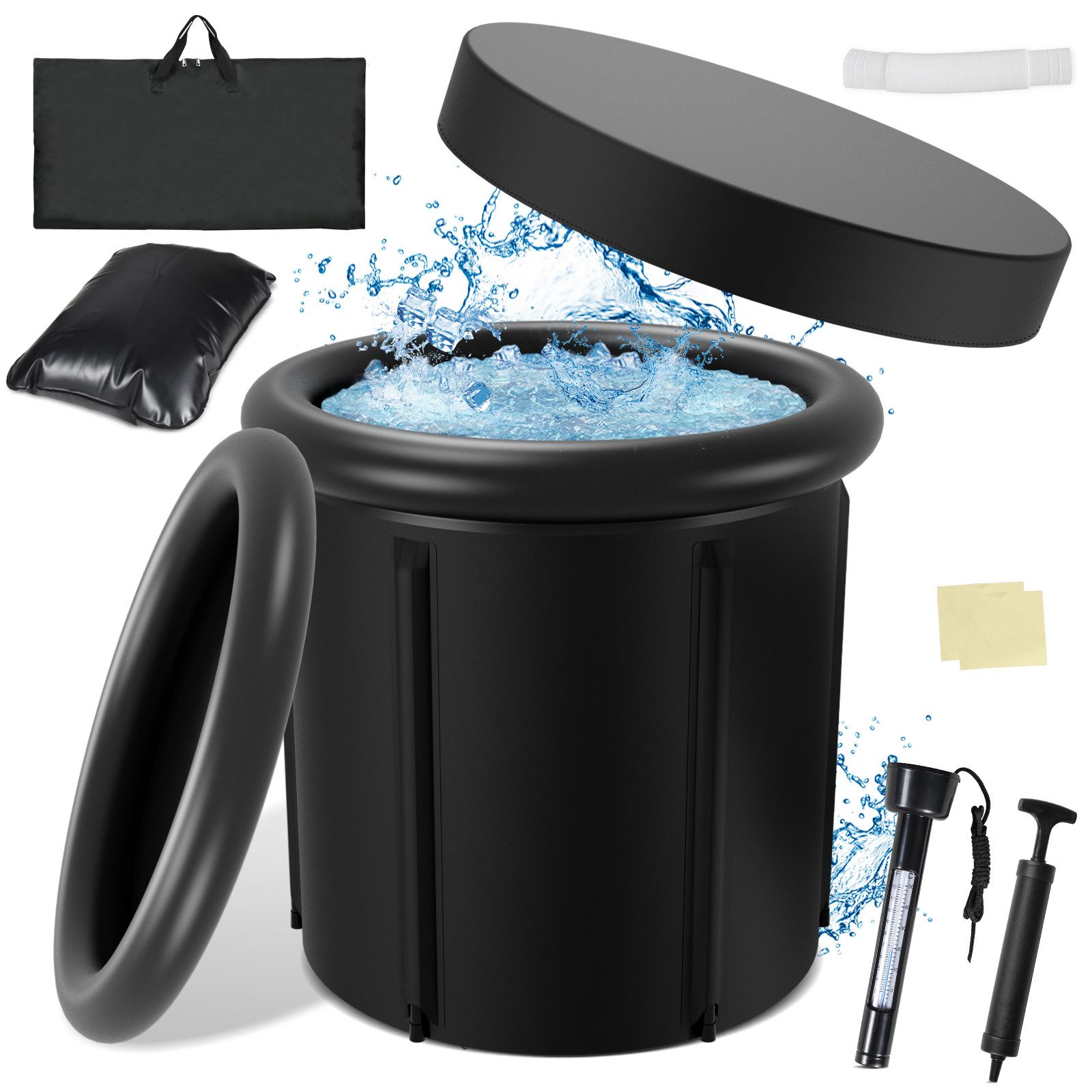 Clanmacy Rundpool Eisbad Ø80cm Eisfass Badefass günstig online kaufen