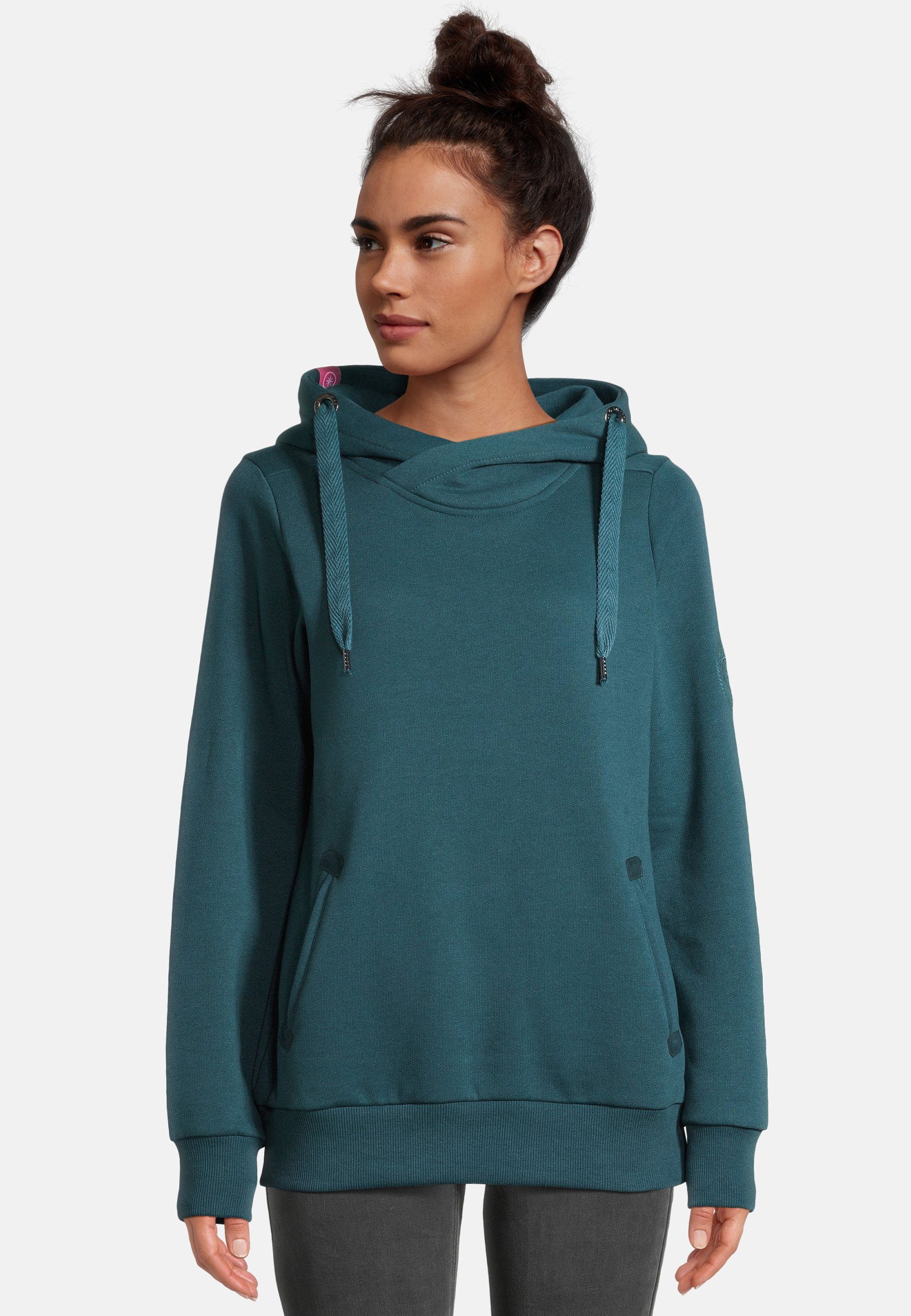 salzhaut Hoodie SÜNN Damen Tailliert günstig online kaufen