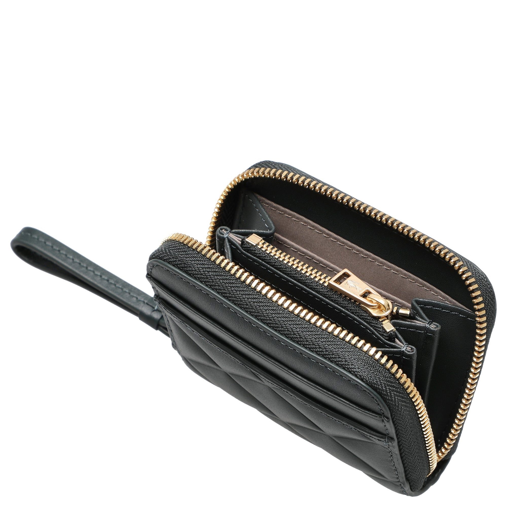 Lacoste Geldbörse Crocodelle Puffed - Geldbörse 4cc 10 cm (sinople)
