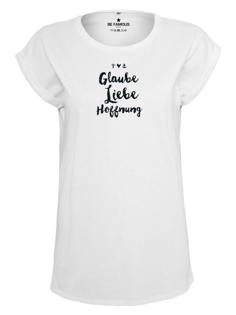 Be Famous Print-Shirt Rolled LIEBEHOFF (1-tlg)