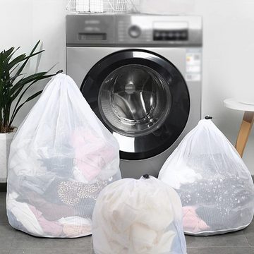Caterize Wäschesäckchen 3 Stücke Wäschenetz für Waschmaschine,Wäschebeutel mit Kordelstopper