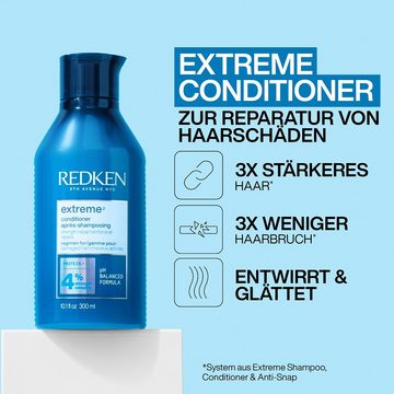 Redken Haarpflege-Set Redken Geschenkset Extreme Shampoo 300 ml + Conditioner 300 ml