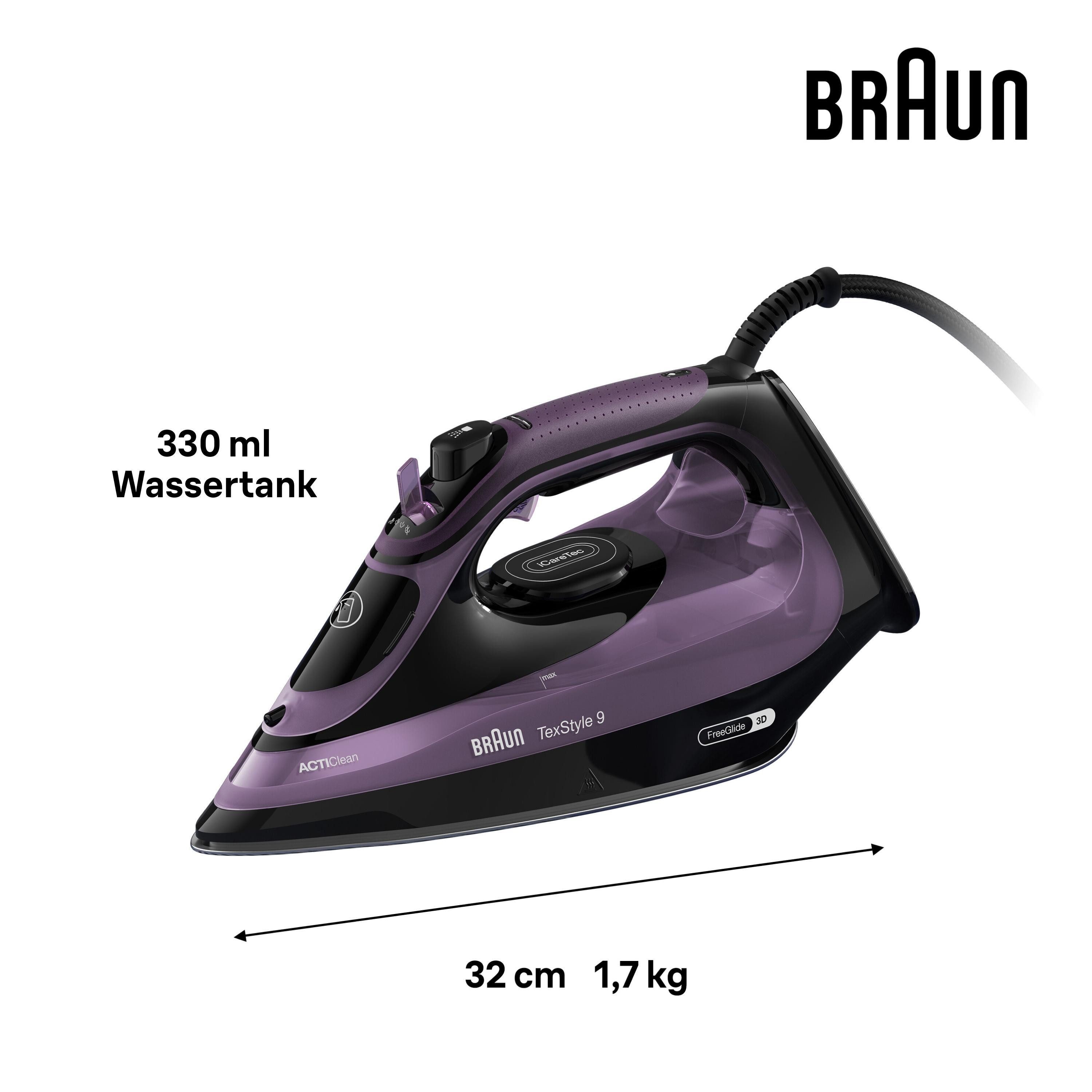 Braun Dampfbügeleisen Dampfbügeleisen 3100W mit 250g/min Dampf, 330ml – Bild 3 von 5