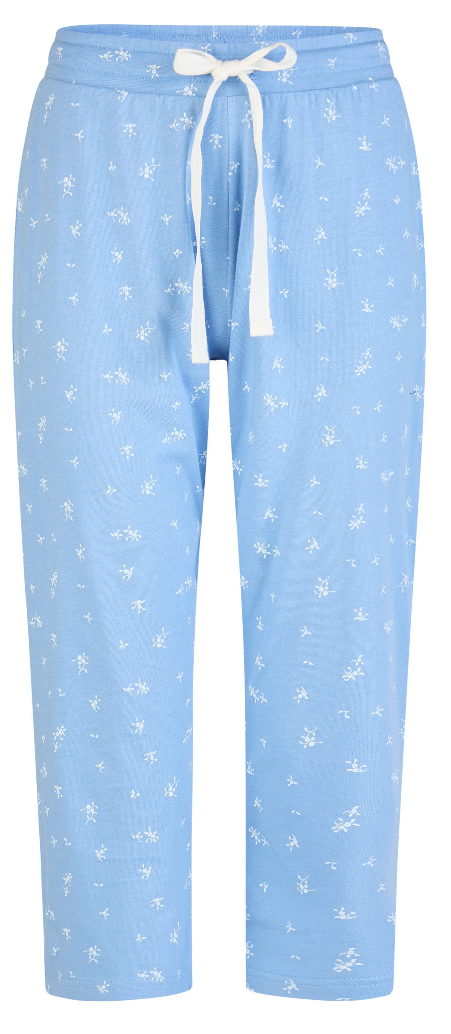By Louise Pyjamahose Damen Capri Schlafanzughose (1-tlg) Modisches Design
