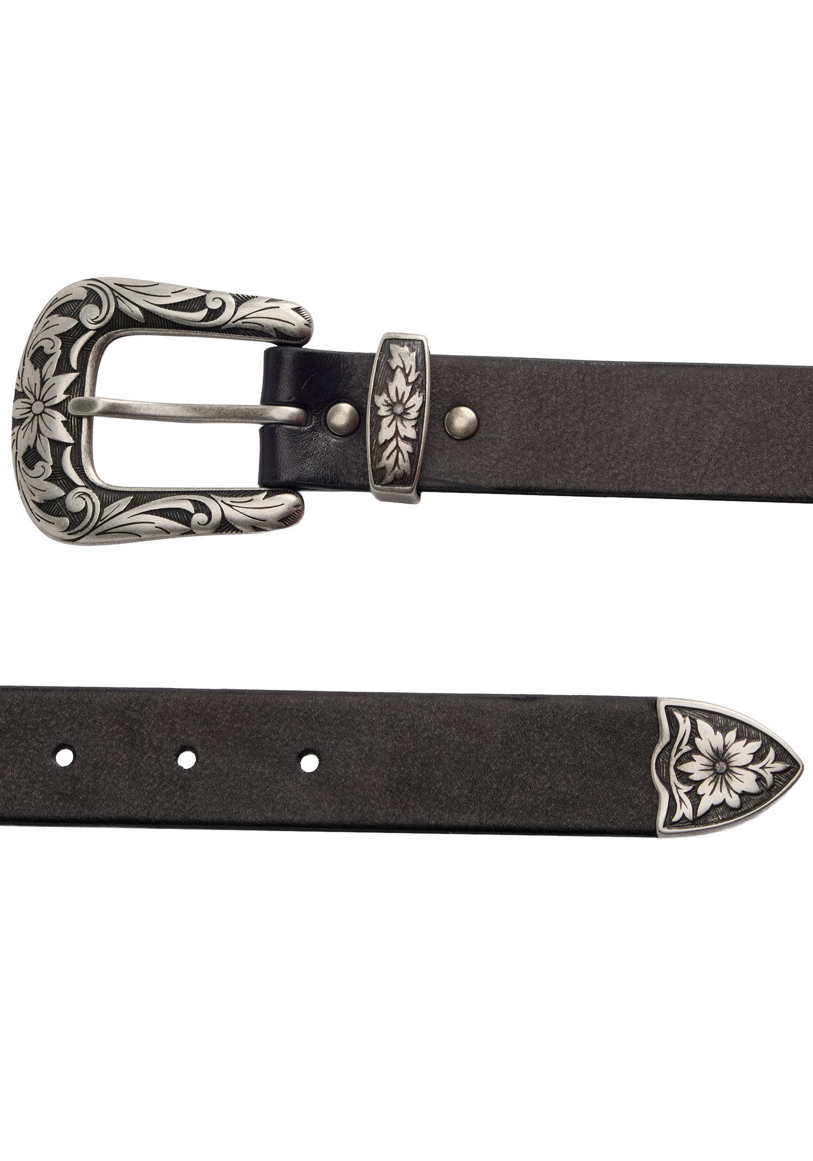 Levi's® Ledergürtel GO WEST BELT mit Blumenrelief günstig online kaufen