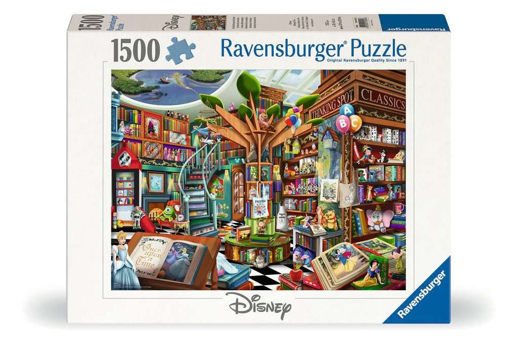 Ravensburger Verlag GmbH Puzzle Ravensburger Puzzle 1500 Teile – Disney Story Book, 1500 Puzzleteile