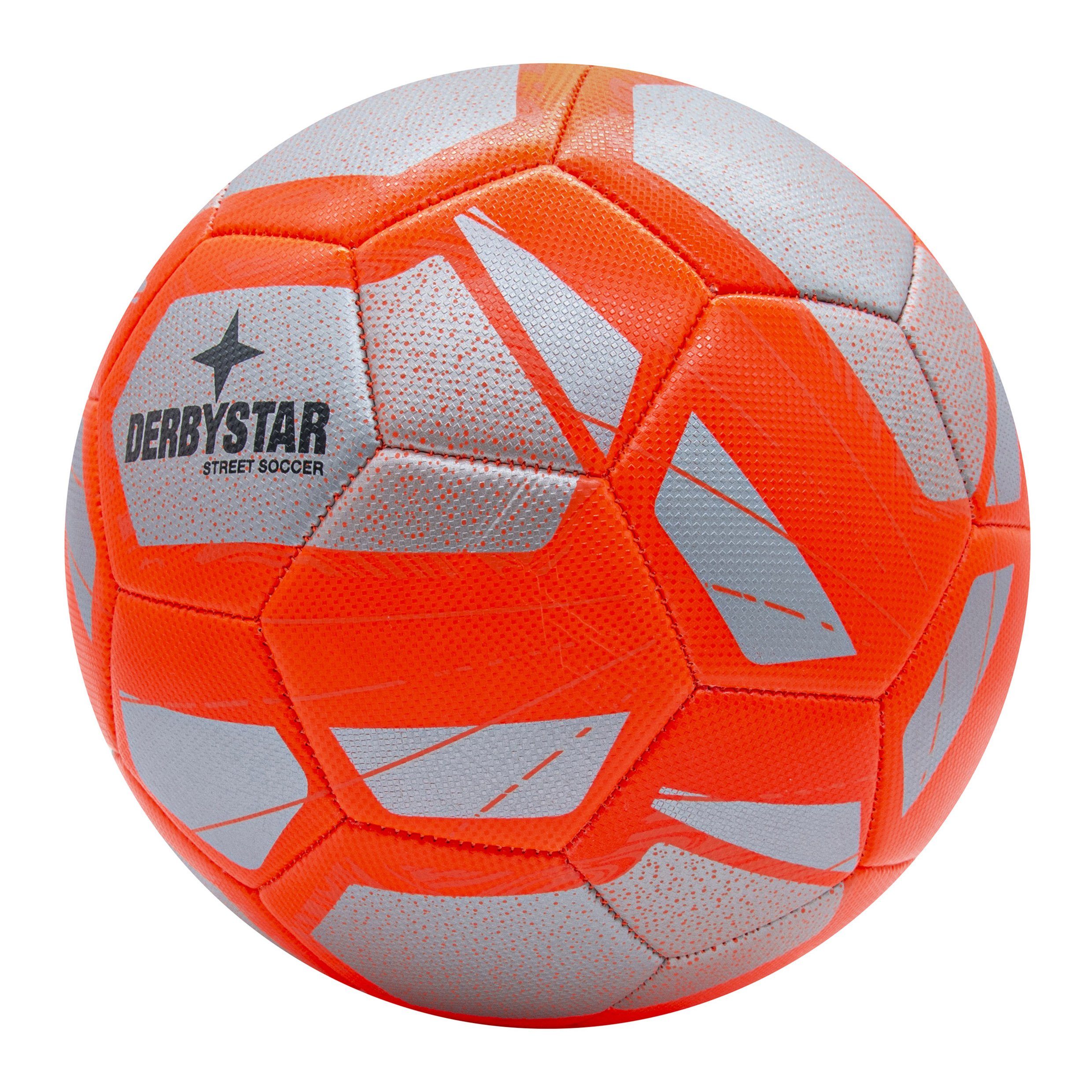 Derbystar Fußball Derbystar STREET SOCCER Heimspiel Fußball Größe 5, SILBER/ORANGE, in Größe 5