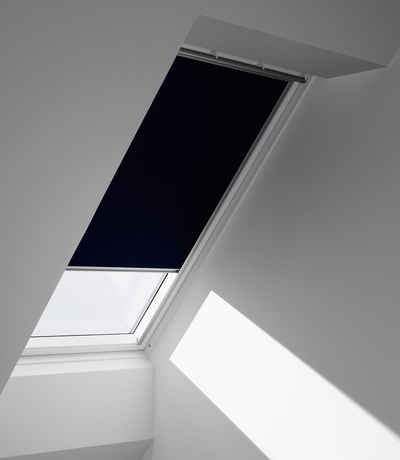 Dachfensterrollo DKL, VELUX, verdunkelnd, VELUX »Pick & Click!«, beige