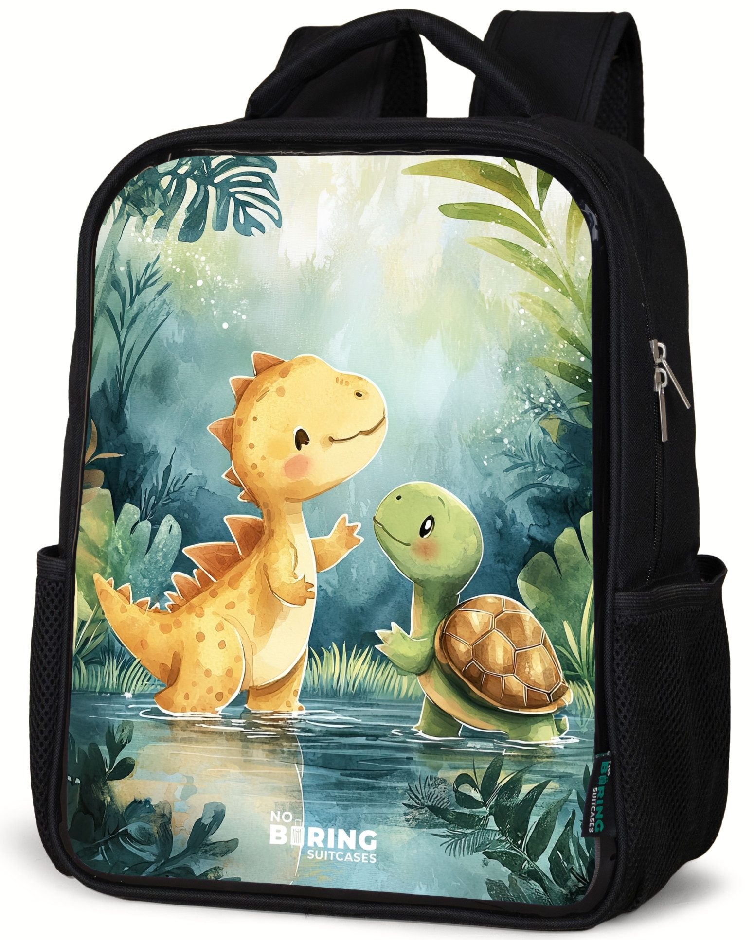 Rucksack Dino - Schildkröte - Dschungel