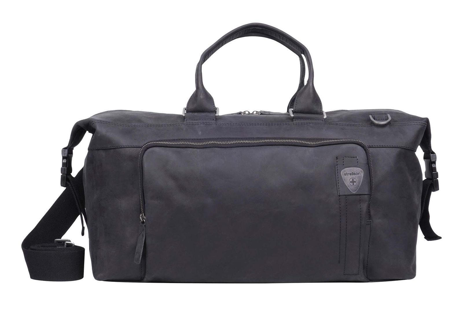 Strellson Reisetasche Landon Weekender mhz, aus echtem Rindsleder
