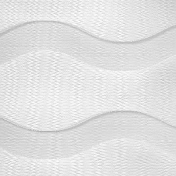 Rollo WAVE, Doppelrollo, Weiß, B 60 x H 160 cm, mydeco, halbtransparent, ohne Bohren, Klemmfix
