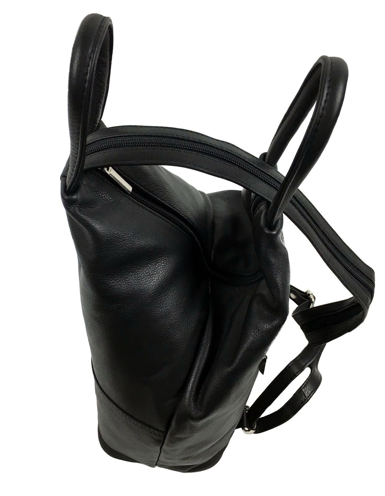 Cinino Cityrucksack Verona, Lederrucksack Sicherheitsrucksack günstig online kaufen