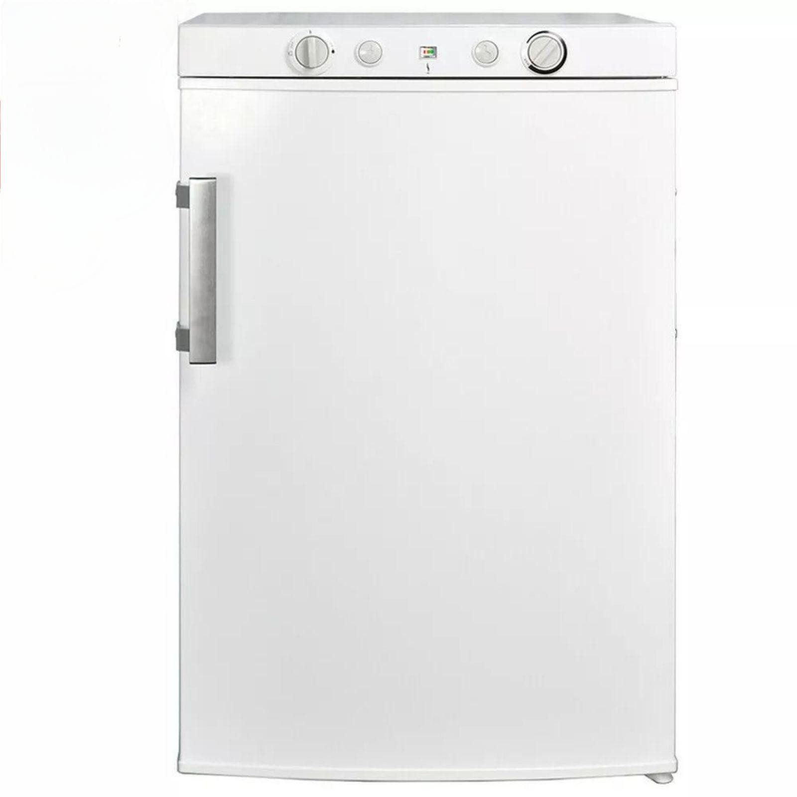 Smad Table Top Kühlschrank Gas Gefrierschrank, 82.1 cm hoch, 52.2 cm breit, 95L,12V/220V,Propankühler,Propan-Kühlschrank mit