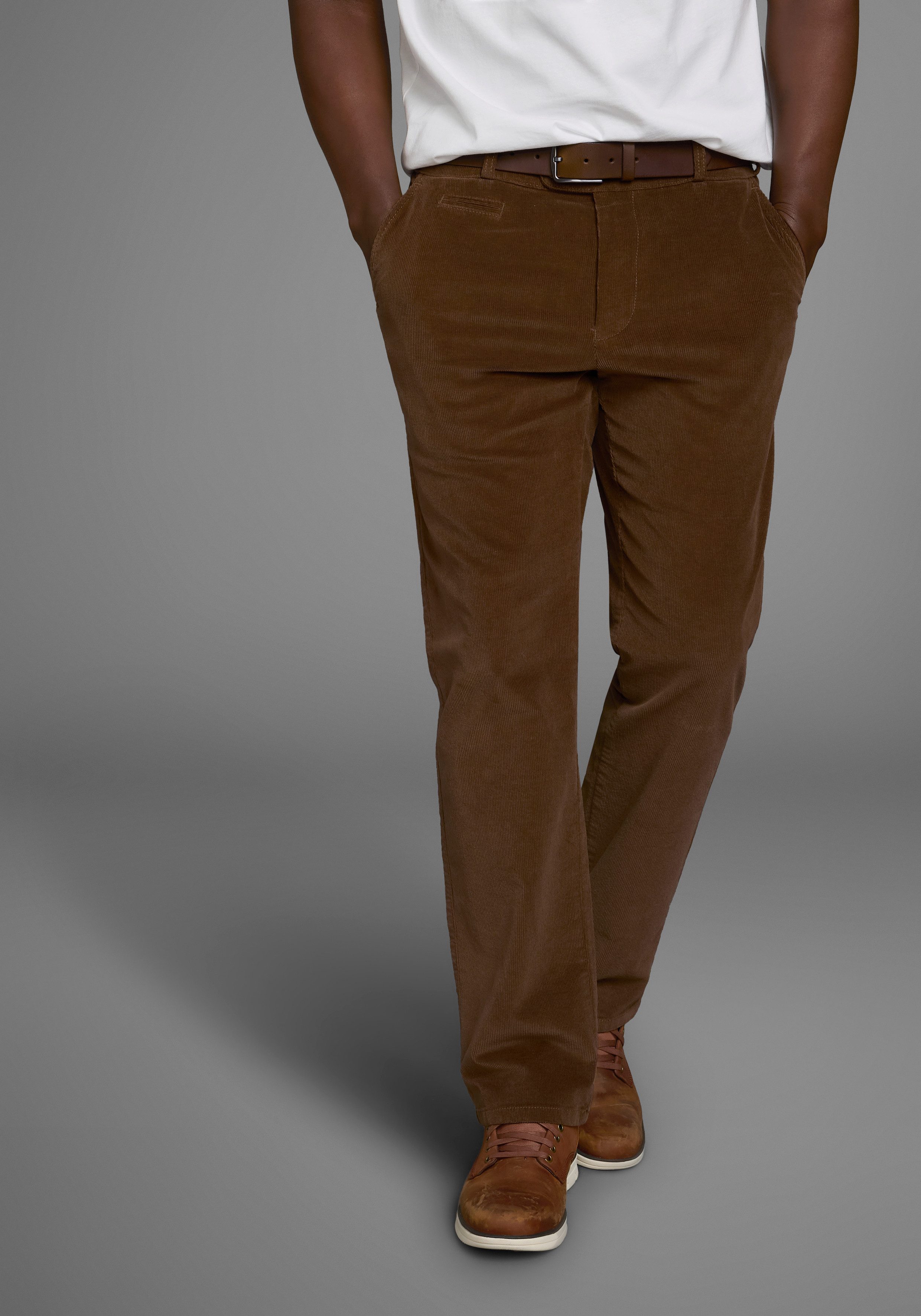 Man's World Dehnbund-Hose aus Cord mit günstig online kaufen